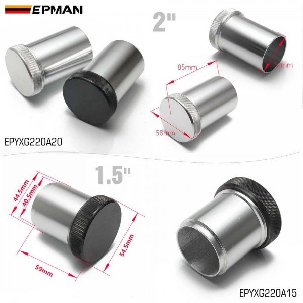 EPMAN Billet Aluminium Alloy Weld On Filler Neck And Cap 2